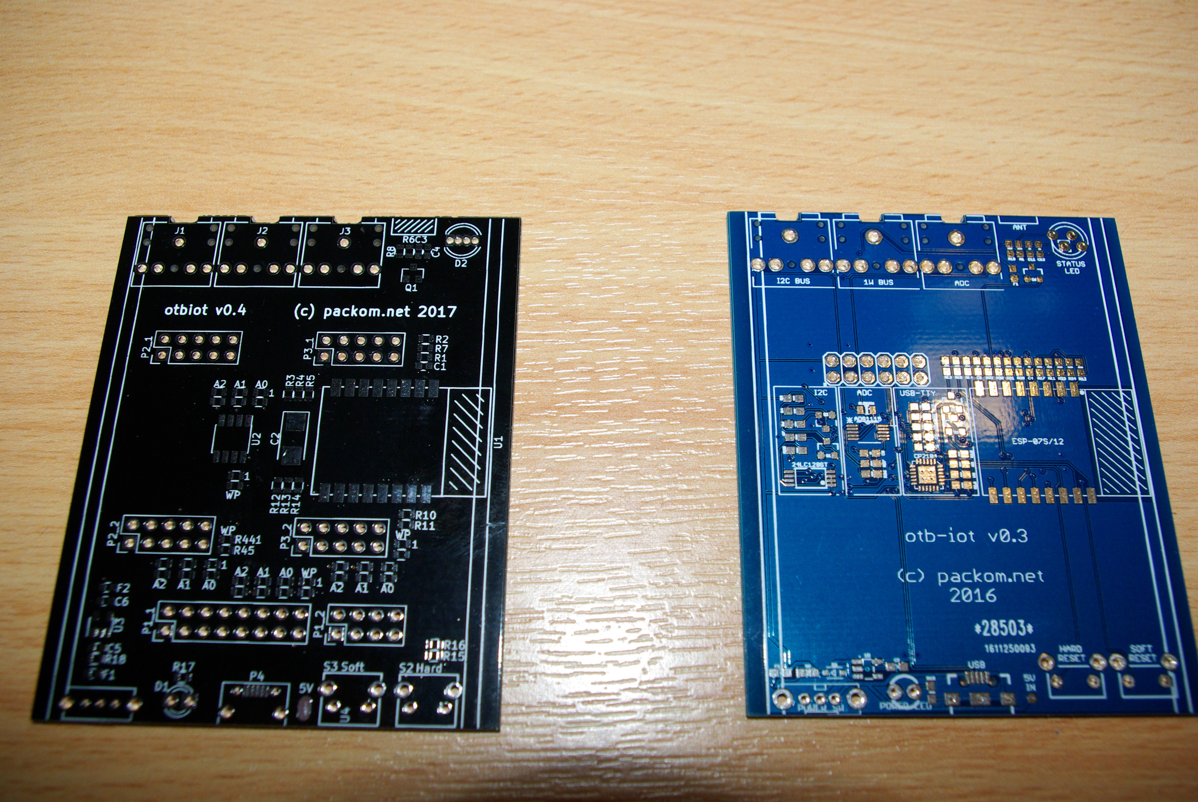 Seeed Studio vs Dirty PCBS front